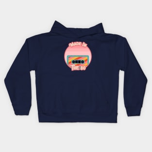 Made In The 80's / Cassette Tape / Retro Design / Tape Kids Hoodie